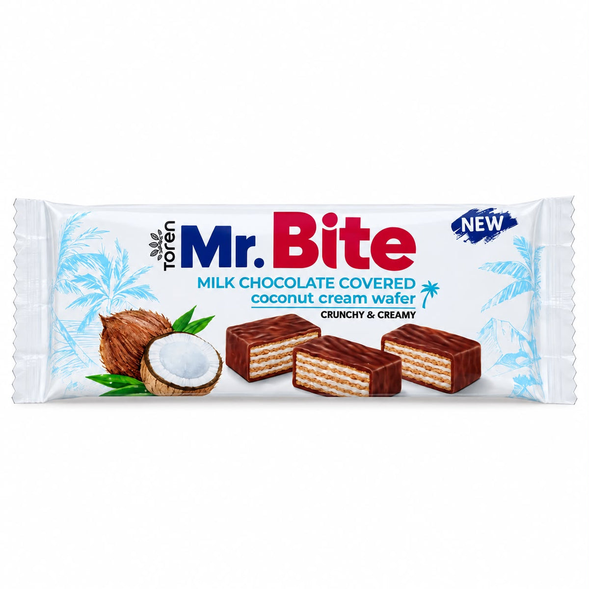 Mr. Bite Chocolate Coated Wafers