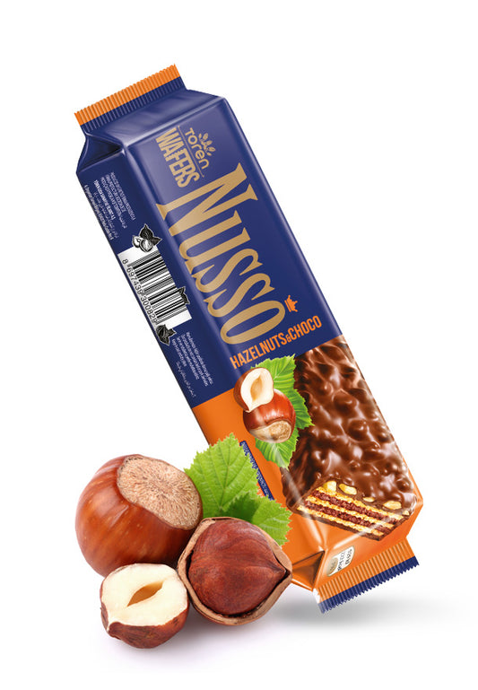 Nusso Milk Chocolate Coated Wafer 35g*6boxes*24pieces