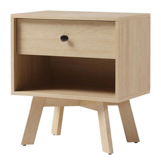 Mid-Century Frans 1-Drawer Nightstand