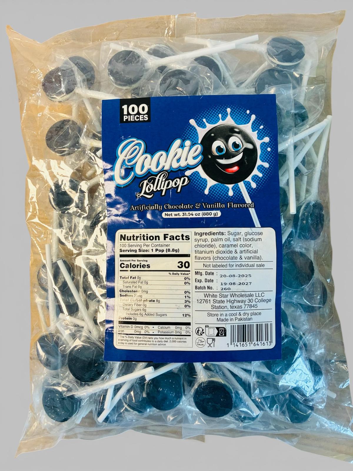 Cookie Lollipop