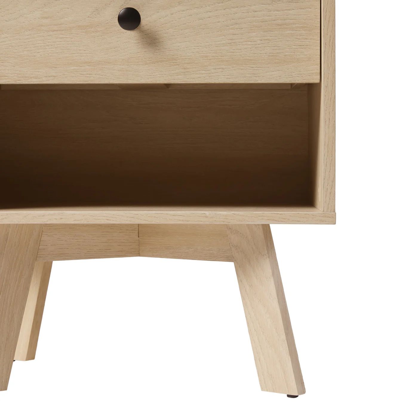 Mid-Century Frans 1-Drawer Nightstand