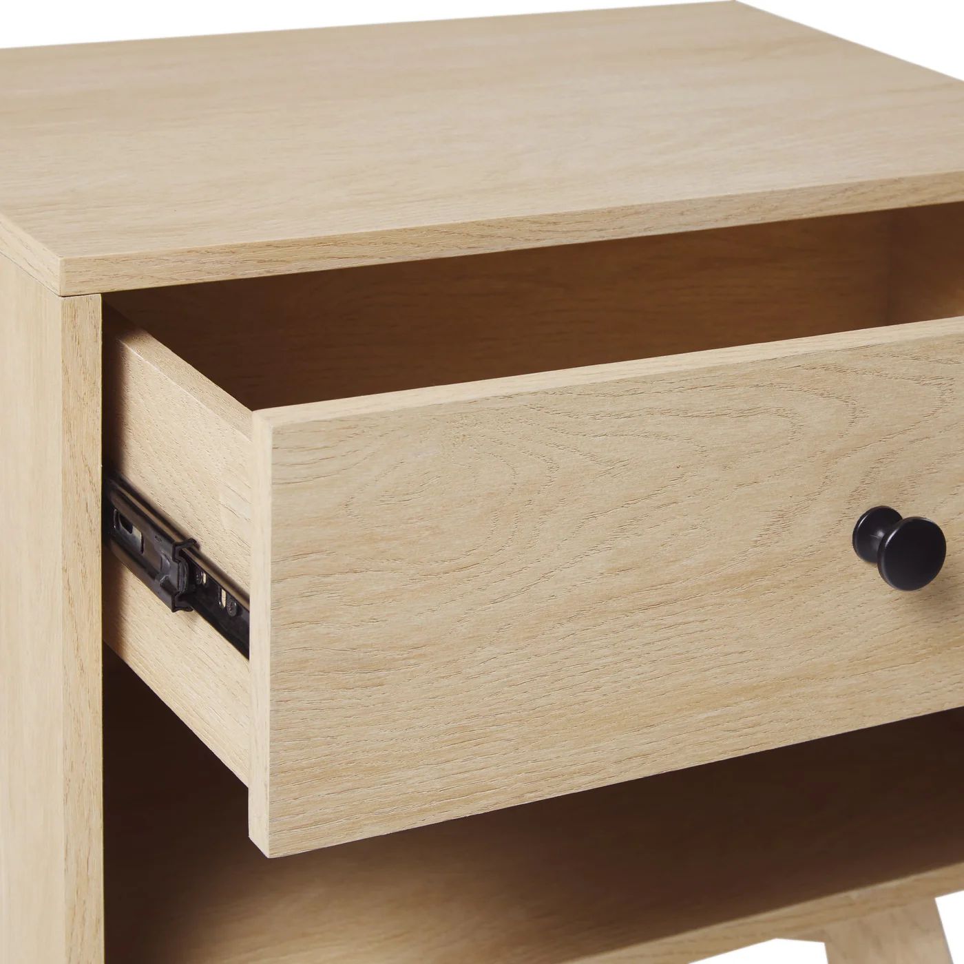 Mid-Century Frans 1-Drawer Nightstand