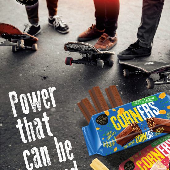 Corners Chocolate 55 grs